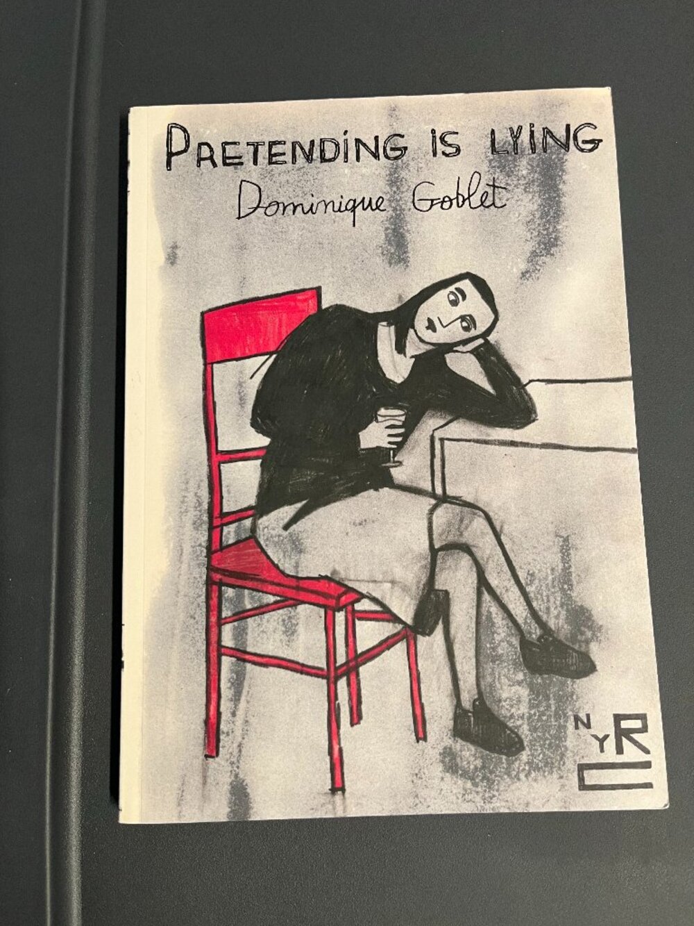 NEW~~NYRB Pretending is Lying by Dominique Goblet